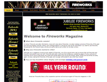 Tablet Screenshot of fireworks-mag.org